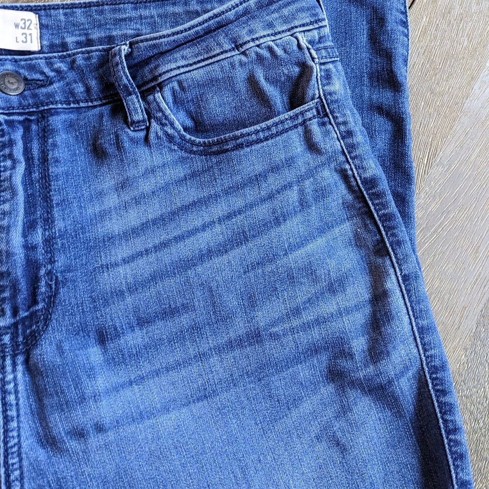 Hollister California Super Skinny High Rise Medium Wash Blue Jeans, Size W32 L31 - Picture 4 of 11